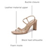 image:imageSam Edelman Womens Elissa Heeled SandalsFrench Sand