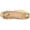 image:imageSam Edelman Womens FeliciaGold Boa Embossed Metallic