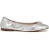 image:imageSam Edelman Womens FeliciaSoft Silver Crinkle