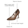 image:imageSam Edelman Womens Hazel Mesh PumpsBronze Metallic Glitz