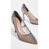 image:imageSam Edelman Womens Hazel Mesh PumpsMetallic Iron Glitz