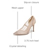 image:imageSam Edelman Womens Hazel Mesh PumpsVintage PinkBeechwood Glitz