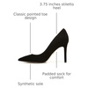 image:imageSam Edelman Womens Hazel Pointed Toe PumpBlack Suede