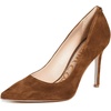 image:imageSam Edelman Womens Hazel Pointed Toe PumpHazelnut Suede