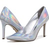 image:imageSam Edelman Womens Hazel Pointed Toe PumpSilver Metallic