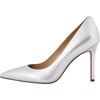 image:imageSam Edelman Womens Hazel Pointed Toe PumpSoft Silver Metalic Sheep Leather