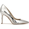 image:imageSam Edelman Womens Hazel Pointed Toe PumpSoft Silver Specchio