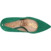 image:imageSam Edelman Womens Hazel Pointed Toe PumpSpring Green Suede