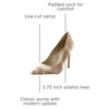 image:imageSam Edelman Womens Hazel Pointed Toe PumpTuscan Clay Velvet