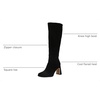 image:imageSam Edelman Womens Issabel BootsBlack Suede Athletic Calf