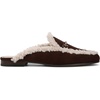 image:imageSam Edelman Womens Linnie Flat MulesCafe Noir Shearling