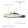 image:imageSam Edelman Womens Linnie Flat MulesLinen Raffia