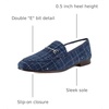 image:imageSam Edelman Womens Loraine Bit LoaferAtlantic Blue Tweed