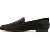 image:imageSam Edelman Womens Loraine Bit LoaferBlack Embossed Velvet