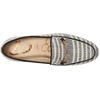 image:imageSam Edelman Womens Loraine Bit LoaferBlackNatural Striped Linen