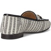 image:imageSam Edelman Womens Loraine Bit LoaferBlackNatural Striped Linen