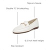 image:imageSam Edelman Womens Loraine Bit LoaferBright White Smooth Leather
