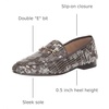 image:imageSam Edelman Womens Loraine Bit LoaferGrey Tweed Multi
