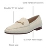 image:imageSam Edelman Womens Loraine Bit LoaferLinen Raffia