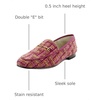 image:imageSam Edelman Womens Loraine Bit LoaferMagenta Multi Boucle