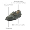 image:imageSam Edelman Womens Loraine Bit LoaferOlive Boucle Multi