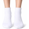 image:imageSam Edelman Womens Low Cut Socks  6 PK Half Cushion Soft Socks for SneakersBlackWhiteGrey