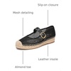 image:imageSam Edelman Womens Mackie FlatsBlack Net Mesh