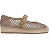 image:imageSam Edelman Womens Mackie FlatsBrushed GoldCyprus Tan Net Mesh