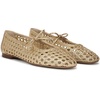 image:imageSam Edelman Womens Marcie Woven Mary Jane FlatsAmber Gold