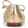 image:imageSam Edelman Womens Marcie Woven Mary Jane FlatsAmber Gold