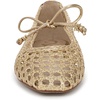 image:imageSam Edelman Womens Marcie Woven Mary Jane FlatsAmber Gold