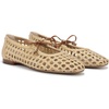 image:imageSam Edelman Womens Marcie Woven Mary Jane FlatsBleached BeechwoodSaddle
