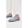 image:imageSam Edelman Womens Marcie Woven Mary Jane FlatsLight Denim Blue