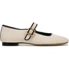 image:imageSam Edelman Womens Michaela Mesh Ballet FlatsLinen Raffia