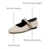image:imageSam Edelman Womens Michaela Mesh Ballet FlatsLinen Raffia