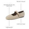 image:imageSam Edelman Womens Michaela Mesh Ballet FlatsNatural Fur