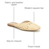 image:imageSam Edelman Womens Nola Woven SlidesBleach Beechwood