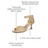 image:imageSam Edelman Womens Peyton Kitten Heel SandalsAmber Gold