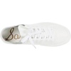 image:imageSam Edelman Womens Poppy Sneaker3White Tumbled Leather
