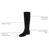 image:imageSam Edelman Womens Porter BootsBlack Leather Wide Calf