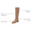 image:imageSam Edelman Womens Porter Knee High Boot Cyprus Tan Wide Calf 6