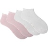 image:imageSam Edelman Womens Quarter Socks  6 PK Cushioned Cotton Scalloped Edge SocksBallet SlipperIvory
