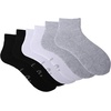 image:imageSam Edelman Womens Quarter Socks  6 PK Half Cushion with Heel TabBlackWhiteGrey