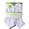 image:imageSam Edelman Womens Quarter Socks  6 PK Half Cushion with Heel TabBlackWhiteGrey