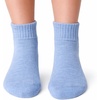 image:imageSam Edelman Womens Quarter Socks  6 PK Half Cushion with Heel TabDenimWhite