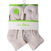 image:imageSam Edelman Womens Quarter Socks  6 PK Half Cushion with Heel TabOatmealWhite