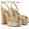 image:imageSam Edelman Womens Sandy PlatformsAmber Gold