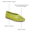 image:imageSam Edelman Womens Shira Woven FlatsGreen
