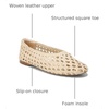 image:imageSam Edelman Womens Shira Woven FlatsIvory