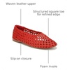 image:imageSam Edelman Womens Shira Woven FlatsRed